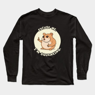 Funny Hamster Pun Cute Graphic Long Sleeve T-Shirt